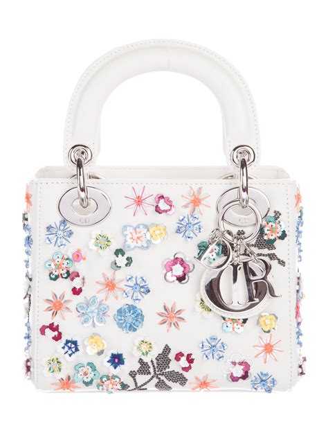 christian dior floral bag.